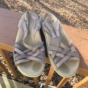 Hotter tan leather sandals